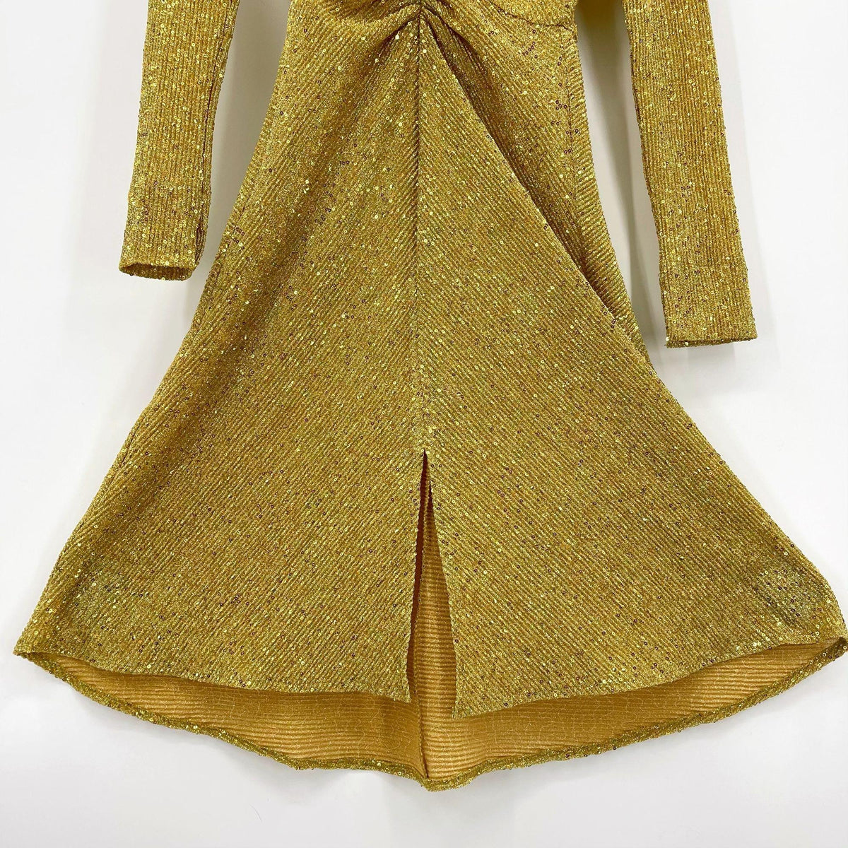 donna morgan sequin dress Gold Sequins Dress by Donna Morgan