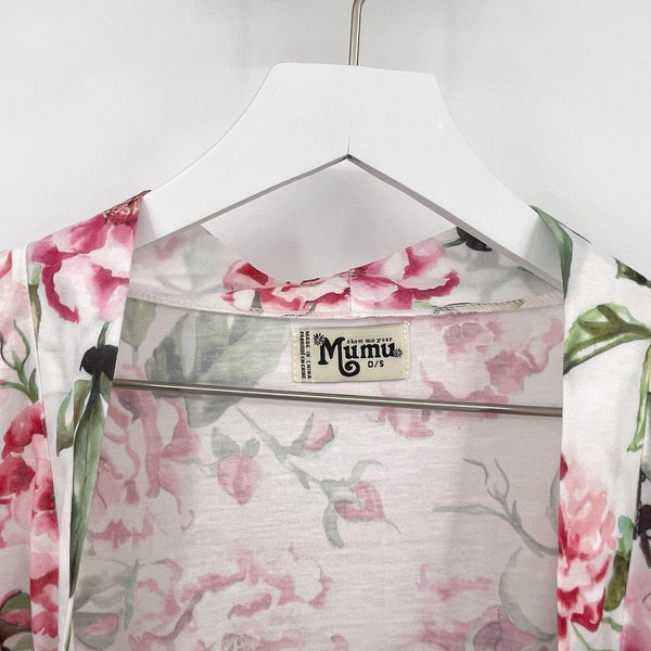 Show Me Your Mumu Brie Robe Garden Of Blooms Pink