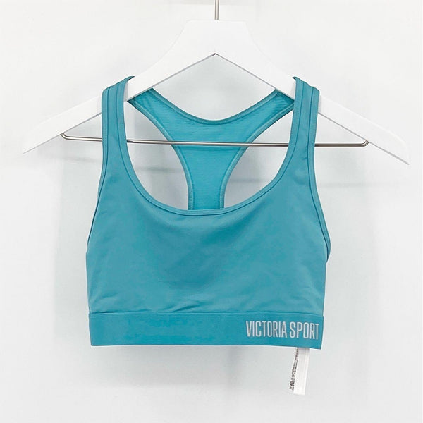 Victorias Secret Sport Aqua Racerback Sports Bra