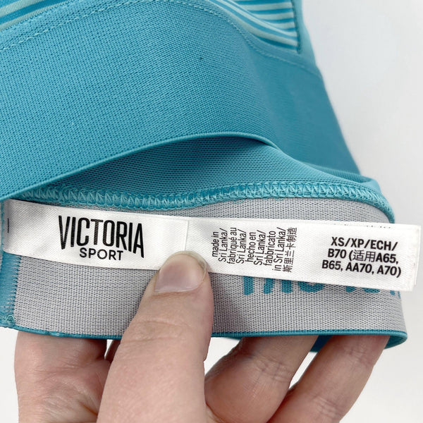 Victorias Secret Sport Aqua Racerback Sports Bra