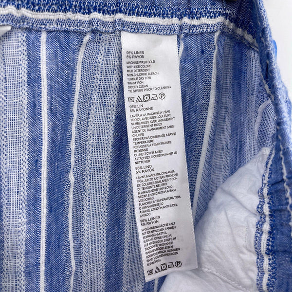 Tommy Bahama Blue Santiago Stripe Easy Linen Pants