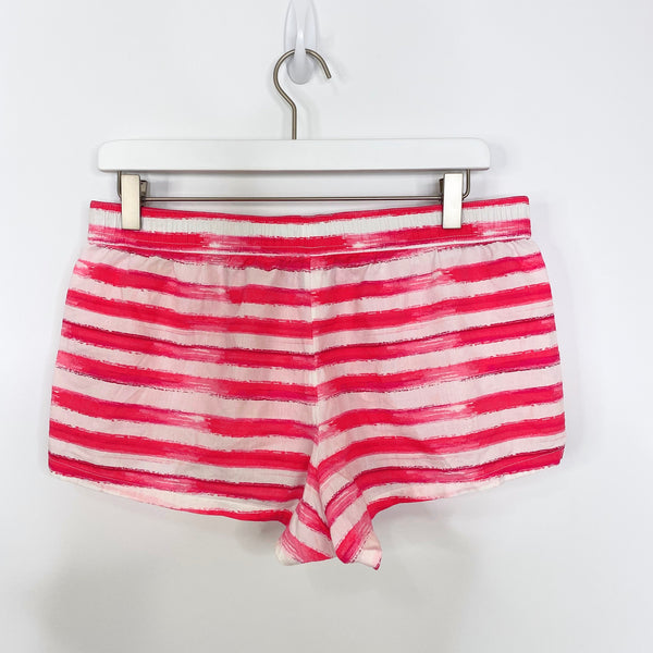 Victoria’s Secret Pink White Striped Sleep Lounge Shorts