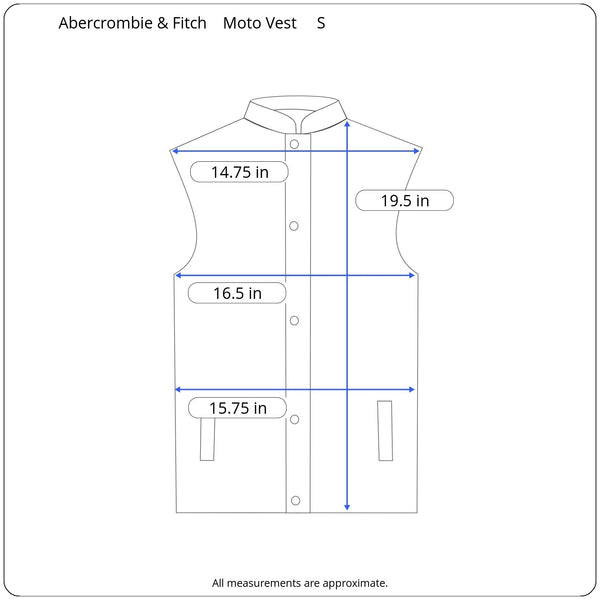 Abercrombie & Fitch Brown Faux Suede Asymmetrical Zip Moto Vest